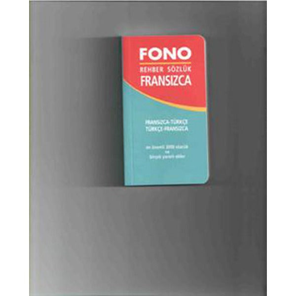 Fono Rehber Sözlük - (Fran/Türkçe-Türkçe/Fran) | Fono Yayınları (İnce Kapak)