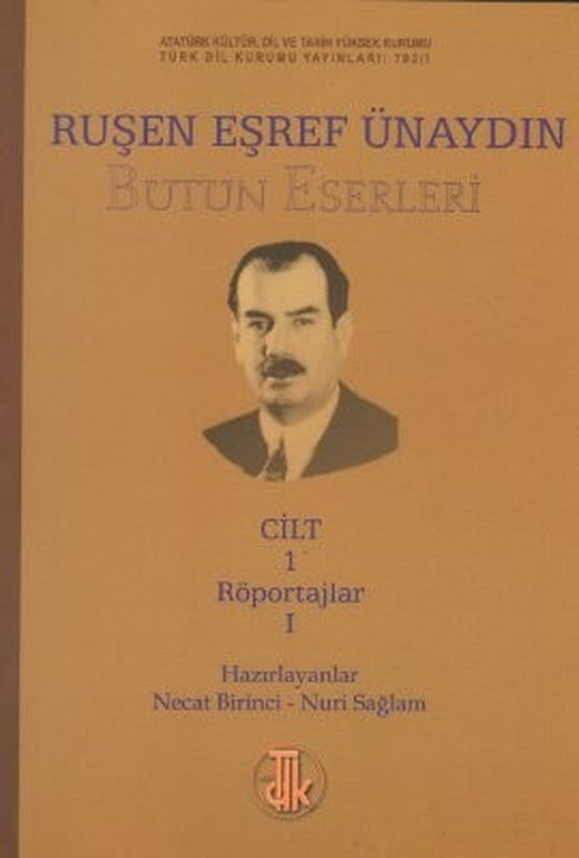 Ruşen Eşref Ünaydın Bütün Eserleri 14 Cilt Takım | Türk Dil Kurumu Yayınları - Tarih Dizisi (İnce Kapak)
