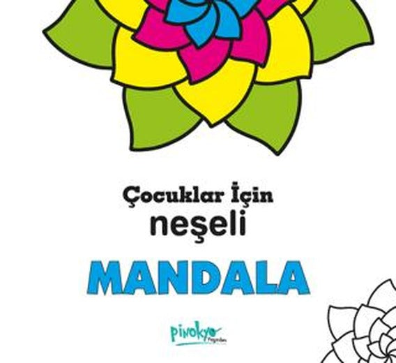 Çocuklar İçin Neşeli Mandala