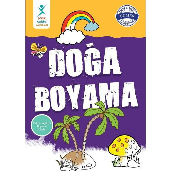 Doğa Boyama | Çocuk Gelişimi Yayınları (İnce Kapak)
