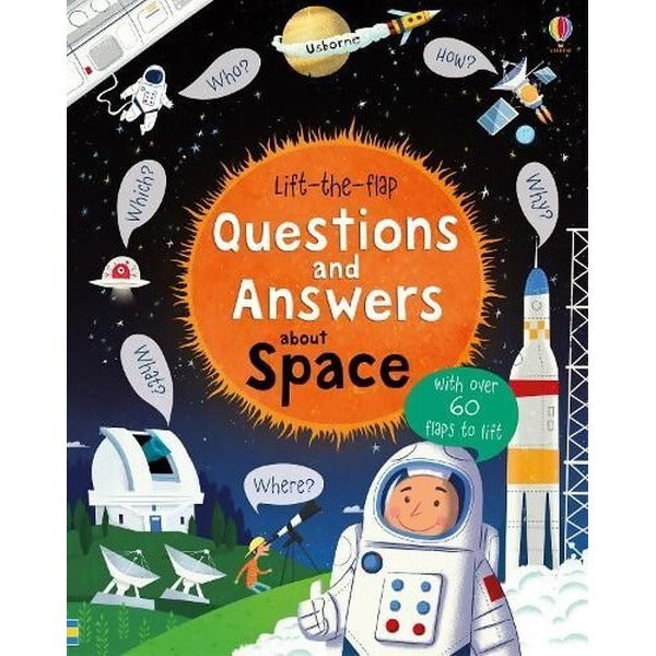 Lift-the-flap Questions and Answers about Space (Questions and Answers) | Usborne