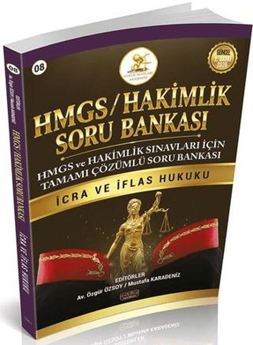 HMGS - HAKİMLİK İcra ve İflas Hukuku Soru Bankası | Savaş Yayınevi (Ciltsiz)