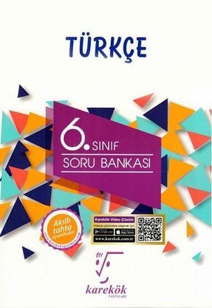 6.Sınıf Türkçe Soru Bankası | Karekök Eğitim Yayın (İnce Kapak)  - Resim 1