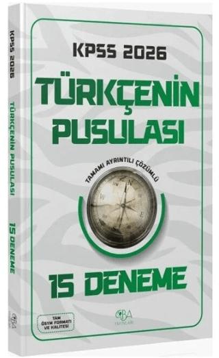 2026 KPSS Türkçenin Pusulası 15 Deneme Çözümlü