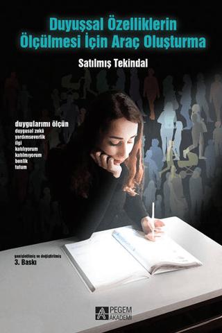 Duyuşsal Özelliklerin Ölçülmesi İçin Araç Oluşturma | Pegem Akademi Yayıncılık (Ciltsiz)  - Resim 1