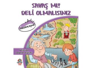 Savaş mı? Deli Olmalısınız | Yağmur Çocuk (Ciltsiz)  - Resim 1