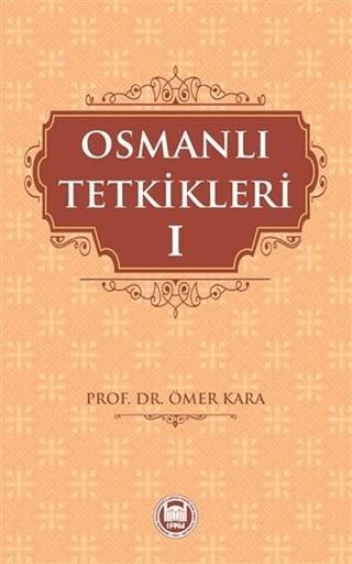 Osmanlı Tetkikleri - 1 | Marmara Üniversitesi İlahiyat Fakültesi Vakfı (Ciltsiz)  - Resim 1