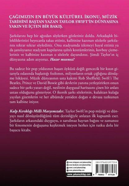 Kalp Kırıklığı Milli Marşımızdır - Taylor Swift Pop Müziği Nasıl Dönüştürdü? | Yakamoz Yayınları (İnce Kapak)  - Resim 2