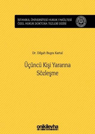 Üçüncü Kişi Yararına Sözleşme | On İki Levha Yayınları (Ciltli)  - Resim 1