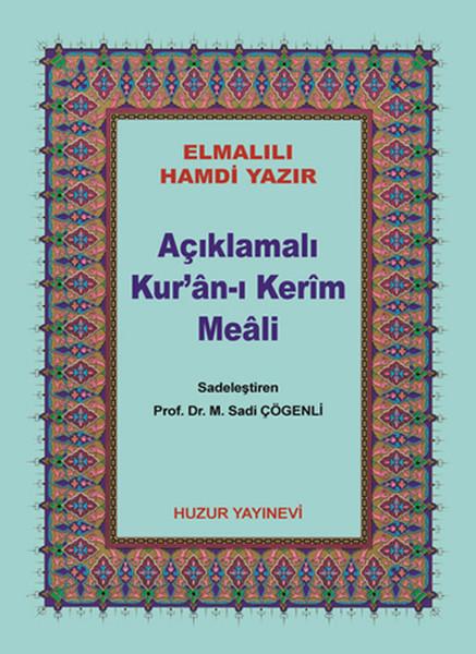 Çanta Boy Açıklamalı Kur'an-ı Kerim Meali (Metinsiz) | Huzur Yayınevi - İslam Dizisi (İnce Kapak)  - Resim 1
