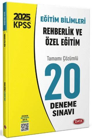 KPSS Eğitim Bilimleri Rehberlik ve Özel Eğitim 20 Deneme Sınavı