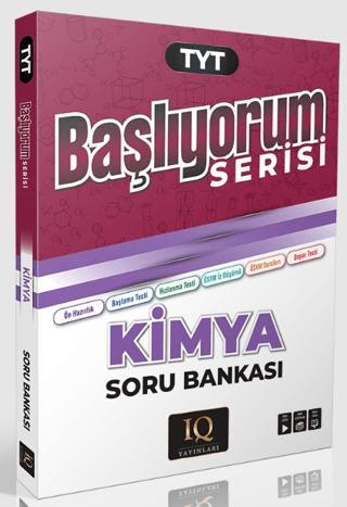 TYT Başlıyorum Serisi Kimya Soru Bankası | IQ Yayınları (Ciltsiz)  - Resim 1