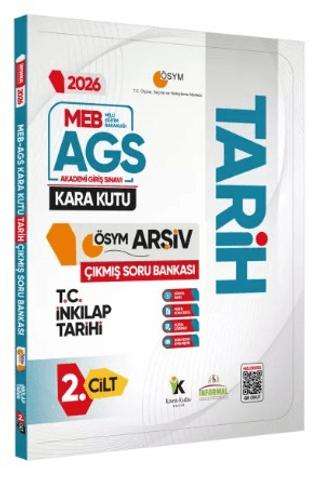 2026 MEB-AGS TARİHin Kara Kutusu 2.Cilt (İnkılap Tarihi) ÖSYM Çıkmış Çözümlü Soru Havuzu Bankası | Karakutu Yayın (Ciltsiz)  - Resim 1