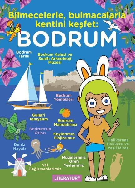 Bodrum: Bilmecelerle Bulmacalarla Kentini Keşfet | Literatür Yayıncılık (İnce Kapak)  - Resim 1
