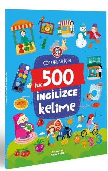 Cocuklar Icın Ilk 500 Ingılızce Kelıme | Çocuk Akademi Yayınları (İnce Kapak)  - Resim 1