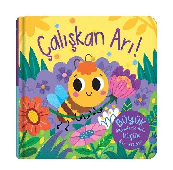 Çalışkan Arı - Parmak Kuklalı Kitap | İndigo Çocuk (Ciltli)  - Resim 1