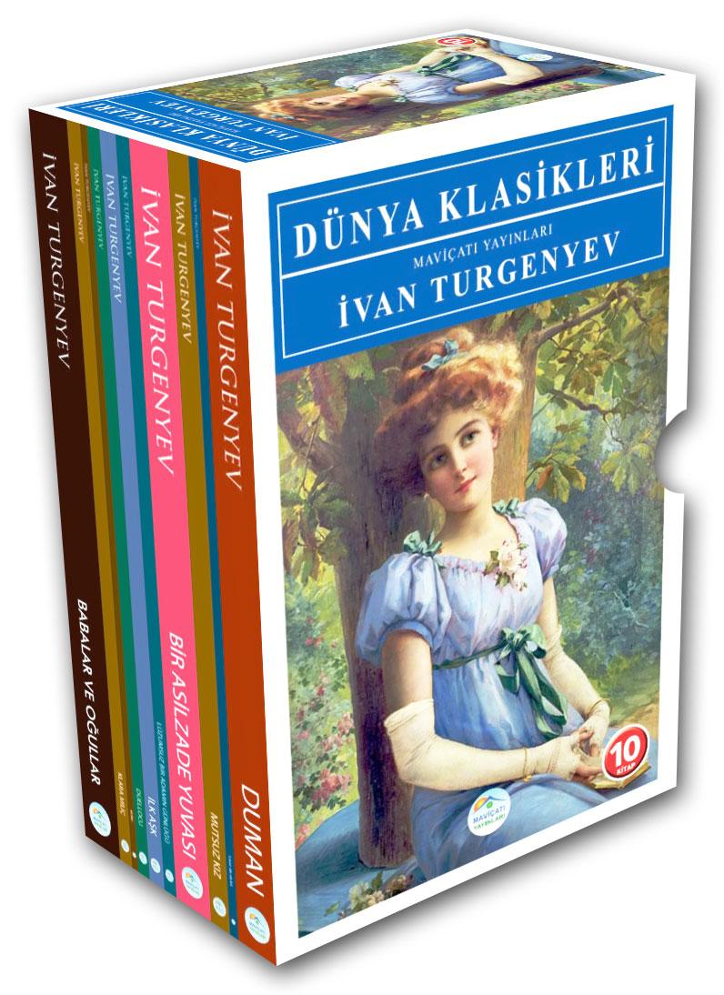 İvan Turgenyev Seti 10 Kitap Dünya Klasikleri Maviçatı Yayınları
