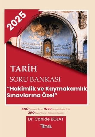 2025 Tarih Soru Bankası Hakimlik ve Kaymakamlık Sınavlarına Özel | Temsil Kitap (Ciltsiz)  - Resim 1