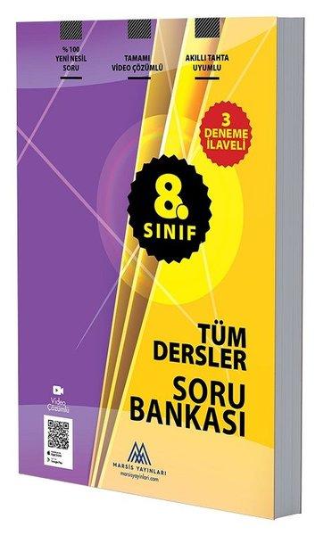 8.Sınıf LGS Tüm Dersler Soru Bankası | Marsis Yayınları (İnce Kapak)  - Resim 1