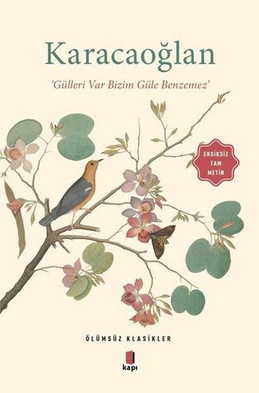 Karacaoğlan-Ölümsüz Klasikler-Renkli Resimli Eksiksiz Tam Metin | Kapı Yayınları (İnce Kapak)