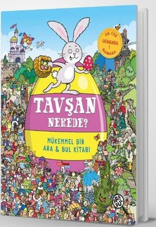 Tavşan Nerede? Mükemmel Bir Ara ve Bul Kitabı | Dahi Olacak Çocuk Yayınları