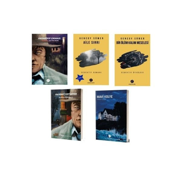 Gencoy Sümer Polisiye Gerilim Seti 1 - 5 Kitap Takım | Herdem Kitap (İnce Kapak)