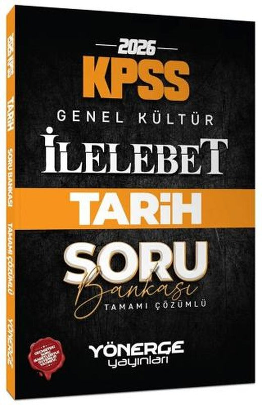 2026 KPSS Tarih İlelebet Soru Bankası