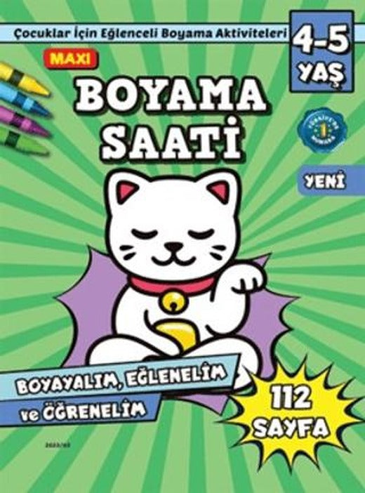 Maxi Boyama Saati 7 | Maxi Yayıncılık (Ciltsiz)