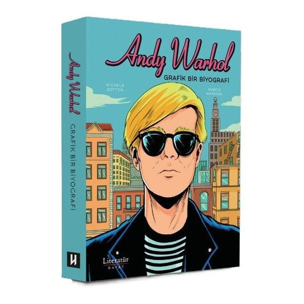 Andy Warhol: Grafik Bir Biyografi | Literatür Hayat (Ciltli)