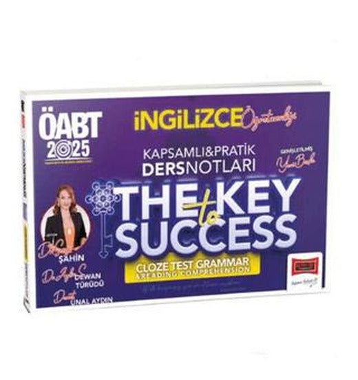 2025 ÖABT İngilizce Öğretmenliği Kapsamlı Pratik Ders Notları The Key Success Cloze Test Grammar & Reading Comprehension