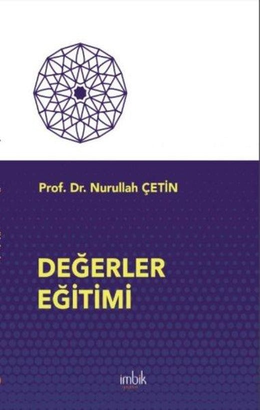 Değerler Eğitimi | İmbik Yayınları (İnce Kapak)