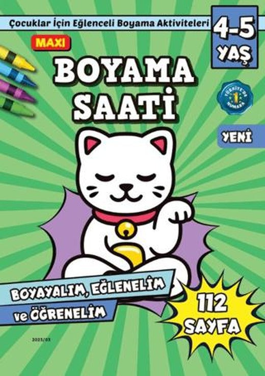 Maxi Boyama Saati 7 | Maxi Yayıncılık (Ciltsiz)