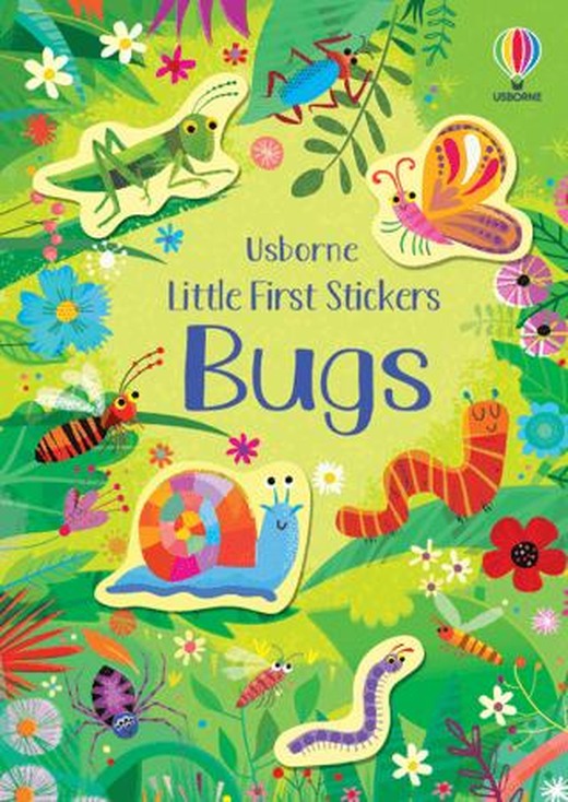 Little First Stickers Bugs | Usborne (Ciltsiz)