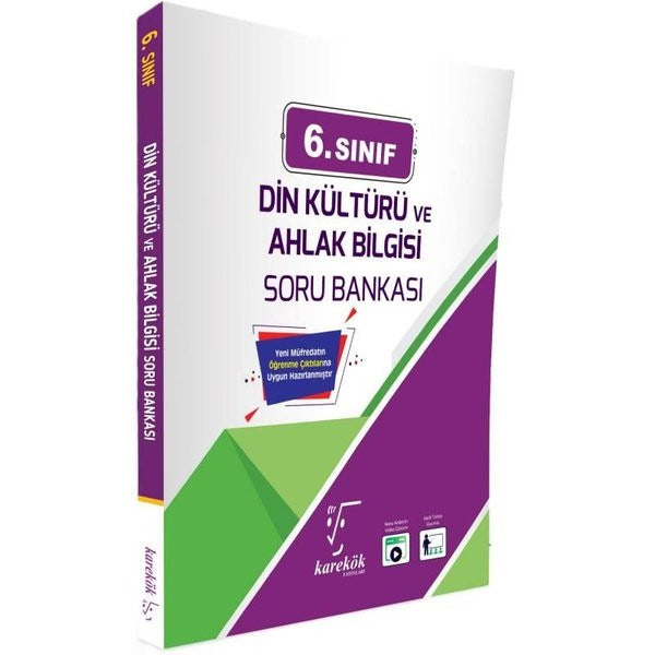 6. Sınıf Din Kültürü ve Ahlak Bilgisi Soru Bankası | Karekök Eğitim Yayın (İnce Kapak)
