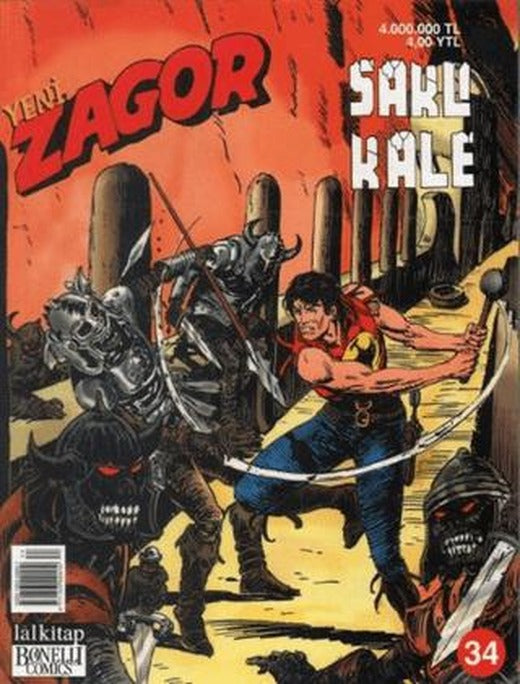 Yeni Zagor Saklı Kale Sayı: 34 | Lal Kitap (Ciltsiz)
