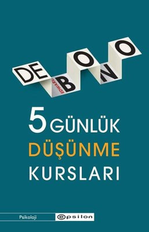 5 Günlük Düşünme Kursları | Epsilon Yayınevi