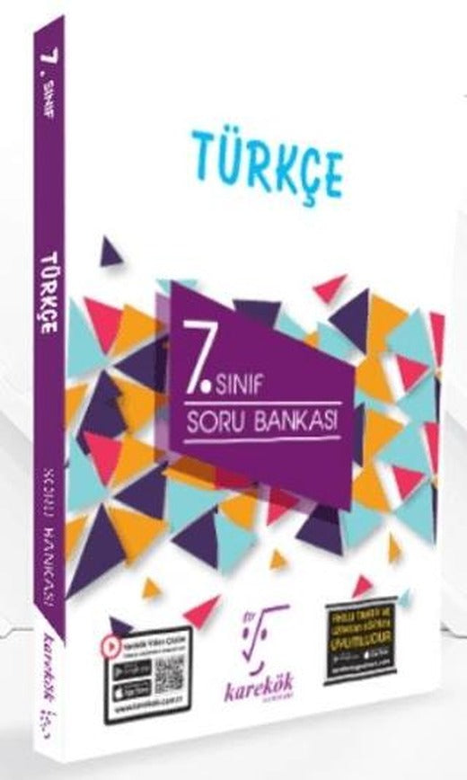 7. Sınıf Türkçe Soru Bankası | Karekök Yayıncılık (Ciltsiz)