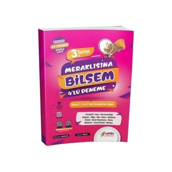 3.Seviye Meraklısına Bilsem 4'lü Deneme | Kolektif (İnce Kapak)