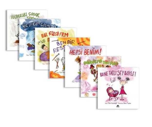 Tülin Kozikoğlu Lili ve Yedi Çocuğu Seti - 7 Kitap Takım | İletişim Yayınları (İnce Kapak)