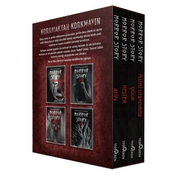Horror Story Kutulu 4 Kitap Set