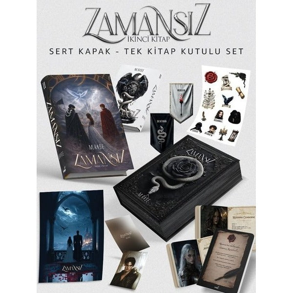Zamansız 2 Seti - Kutulu | İndigo Kitap (Ciltli)