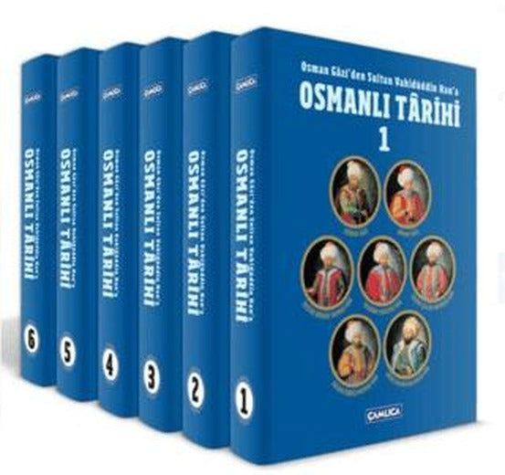 Osman Gazi'den Sultan Vahidüddin Han'a Osmanlı Tarihi (6 Kitap Kutulu Takım) | Çamlıca Basım Yayın (Ciltli)