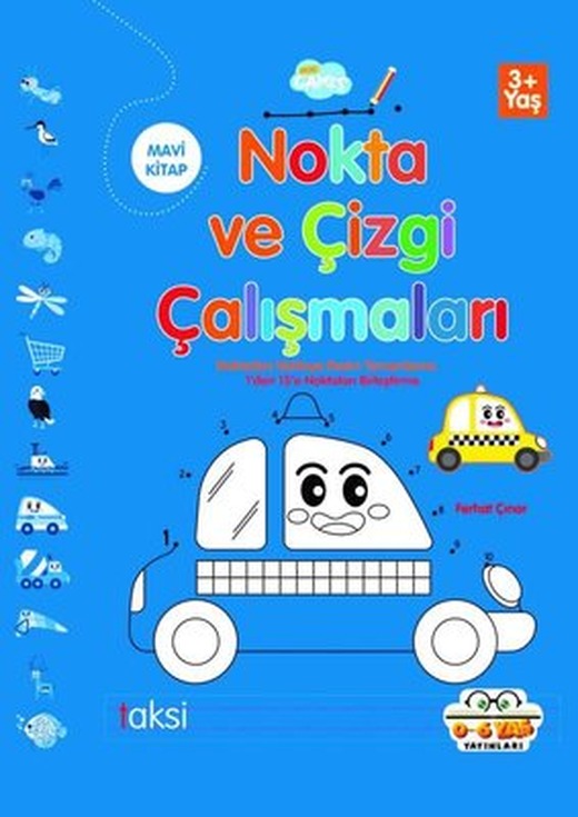 Nokta ve Çizgi Çalışmaları - Mavi Kitap | 0-6 Yaş Yayınları