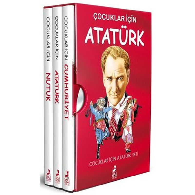 Çocuklar için Atatürk Seti | Ren Kitap (İnce Kapak)