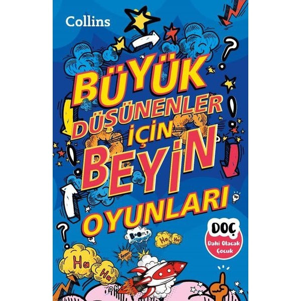 Büyük Düşünenler İçin Beyin Oyunları | Dahi Olacak Çocuk Yayınları (İnce Kapak)