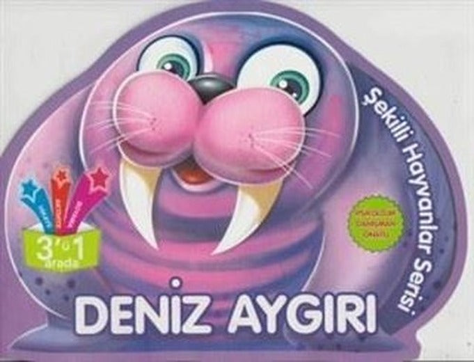 Şekilli Hayvanlar Serisi - Deniz Aygırı | Parıltı Yayınları