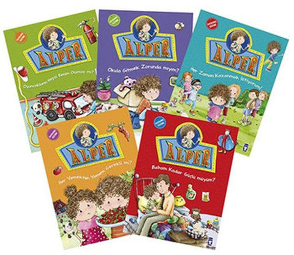 Alper Davranış Eğitimi Seti - 5 Kitap Takım | Timaş Çocuk
