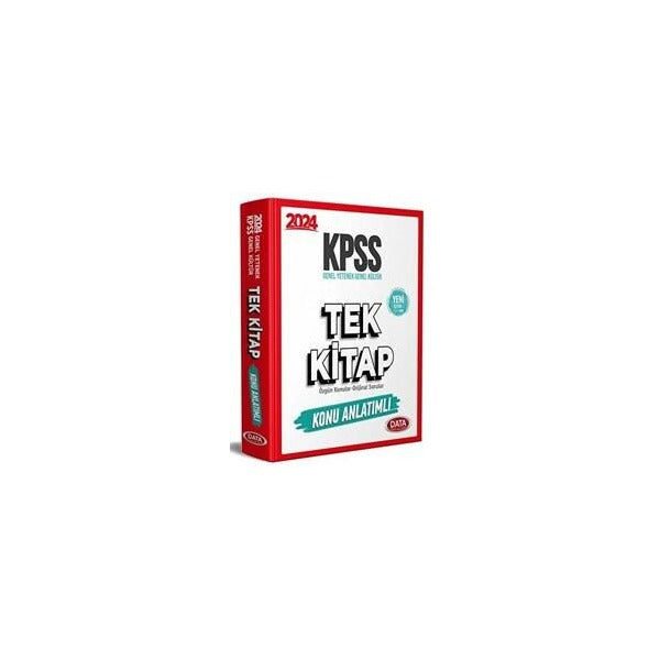 2026 KPSS Genel Yetenek - Genel Kültür Tek Kitap Konu Anlatımlı + Dijital Eğitim Platformu Hediye