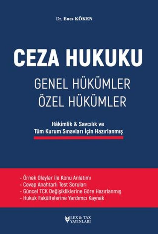Ceza Hukuku | Lex-Tax Yayınları (Ciltsiz)