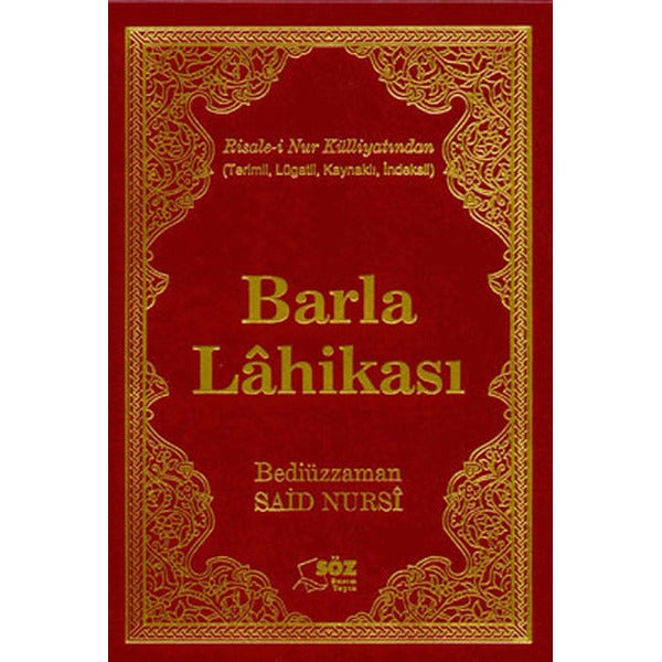 Barla Lahikası | Söz Basım Yayın (Ciltli)